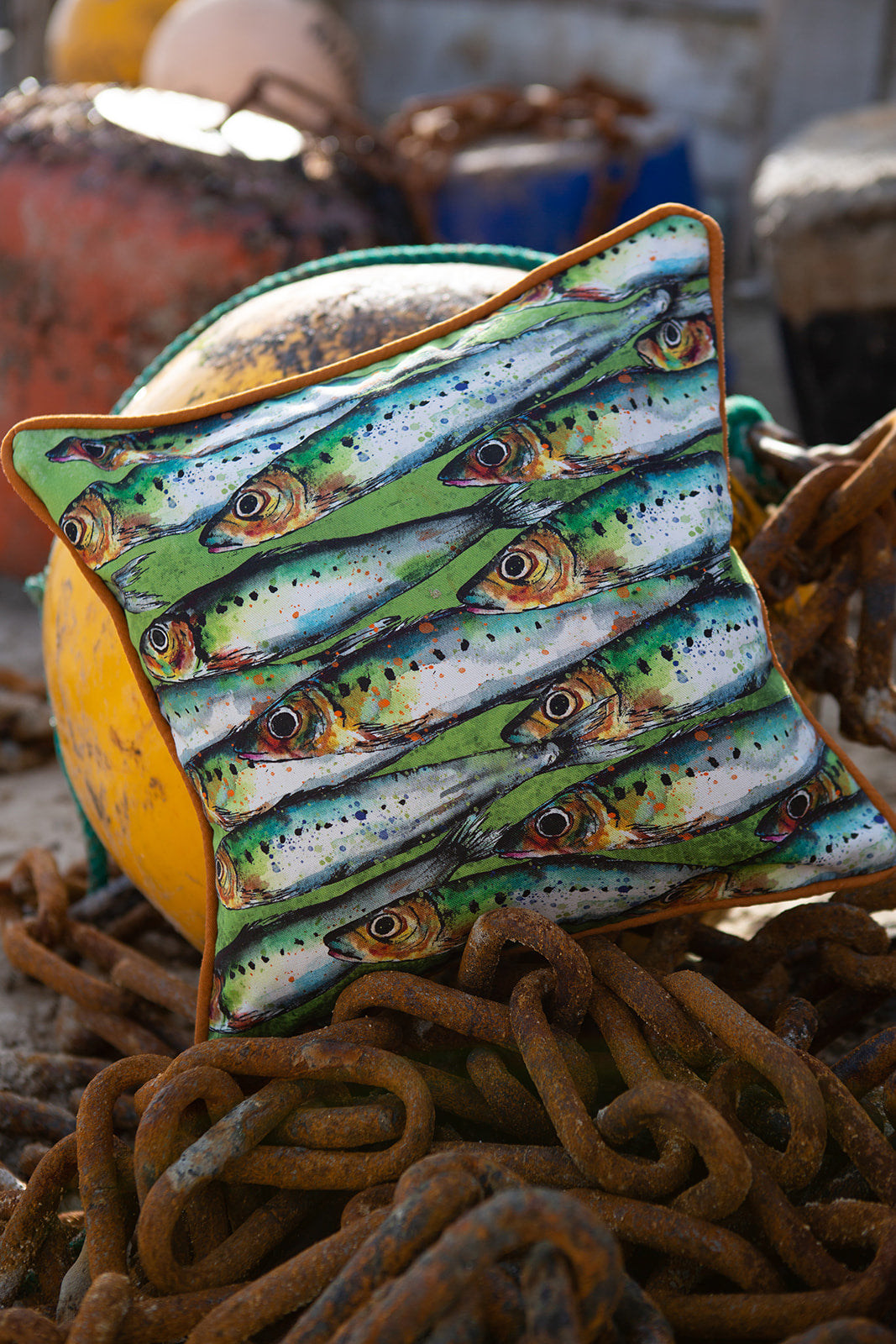 Sardines Cushion Cover