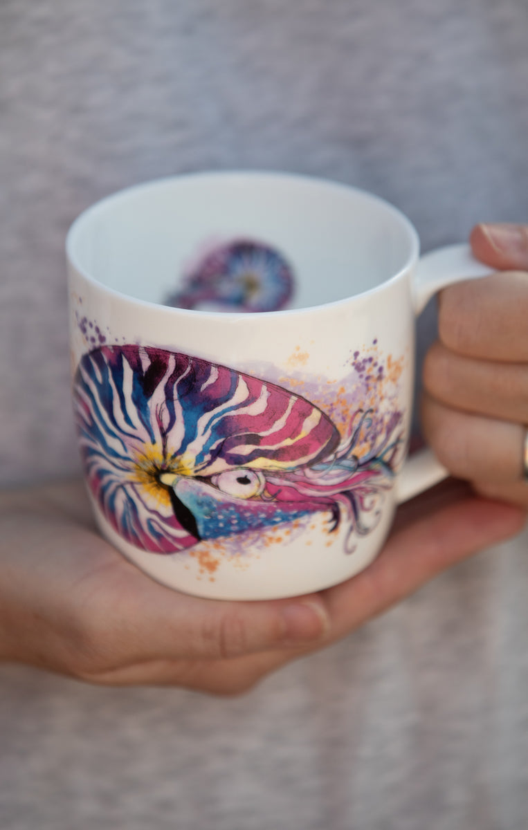 Nautilus Bone China Mug