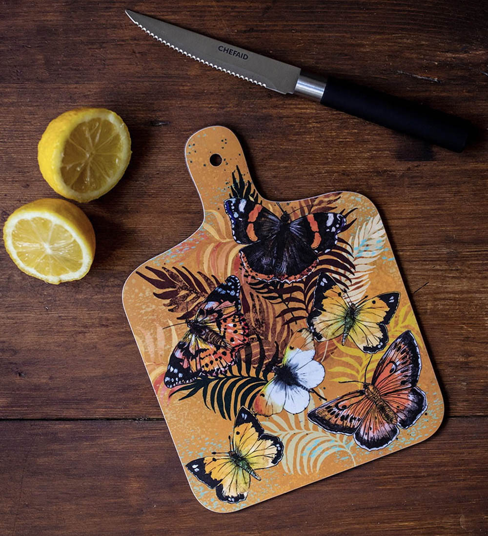 Small Butterfly Chopping Board