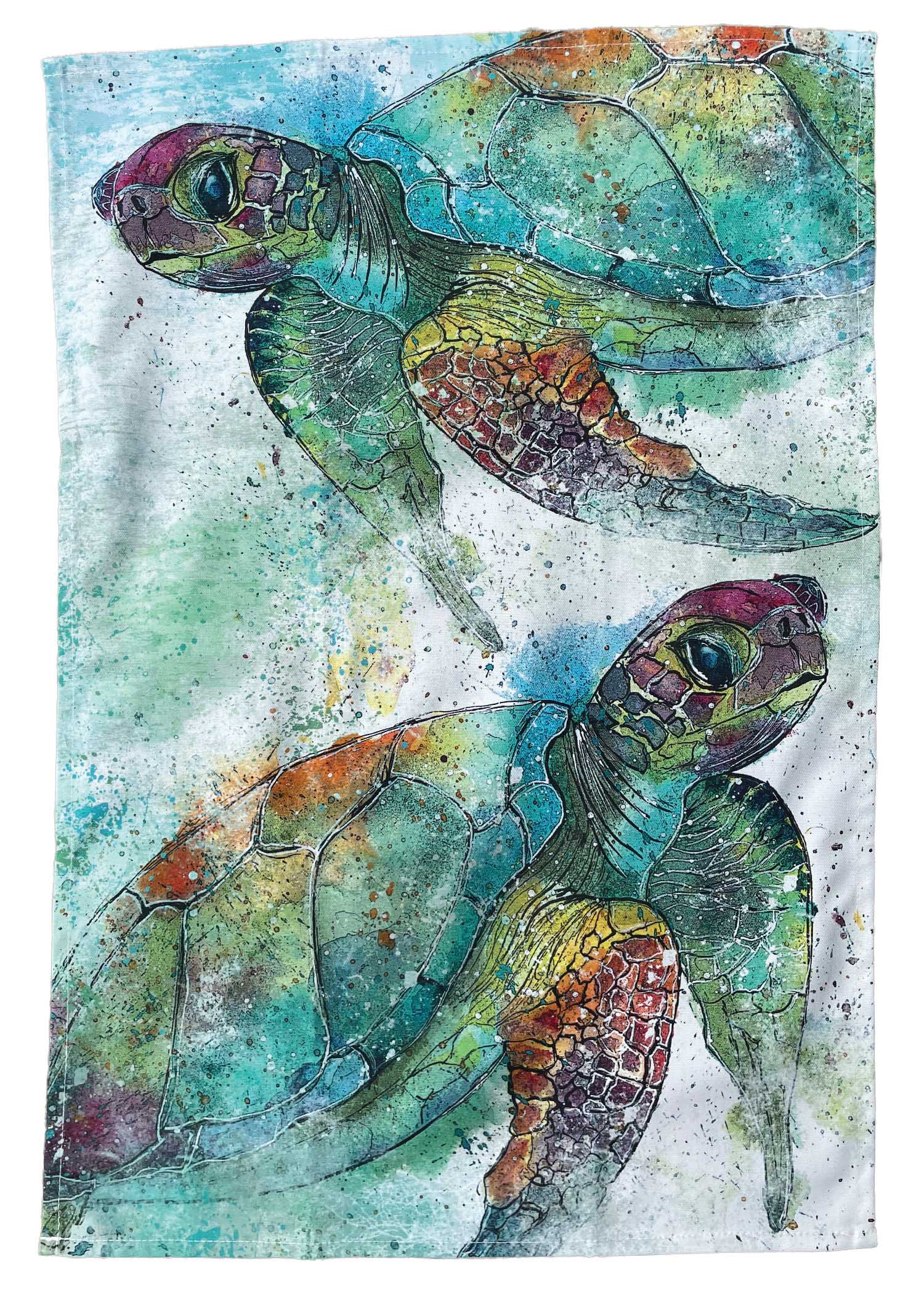 Turtle Tea Towel