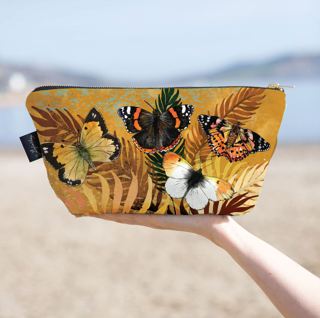 Butterfly Cosmetic Bag