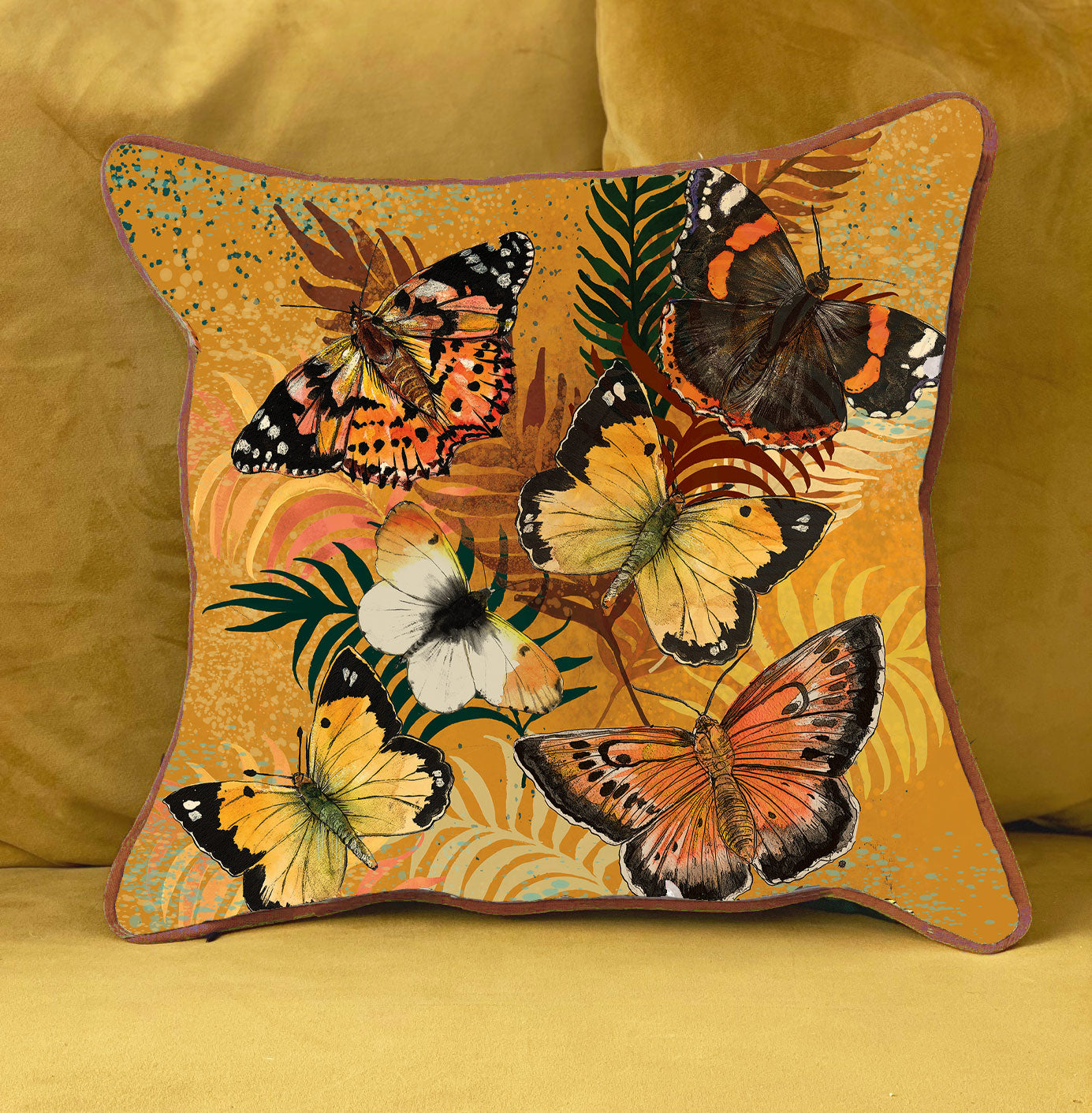 Butterfly Cushion Cover