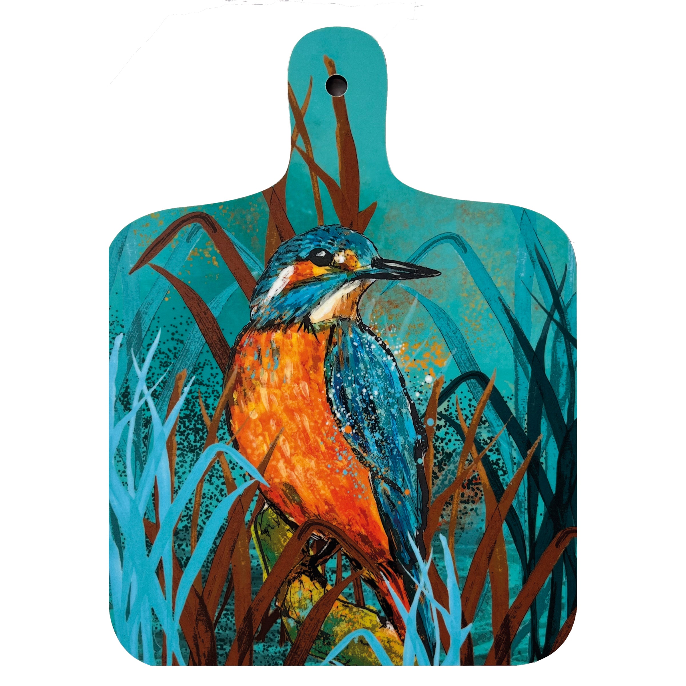 Small Kingfisher Chopping Board