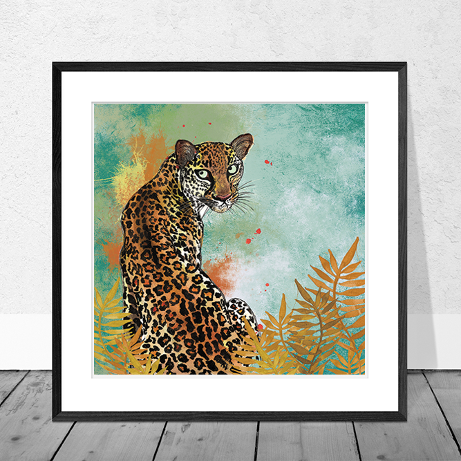 Leopard Art Print