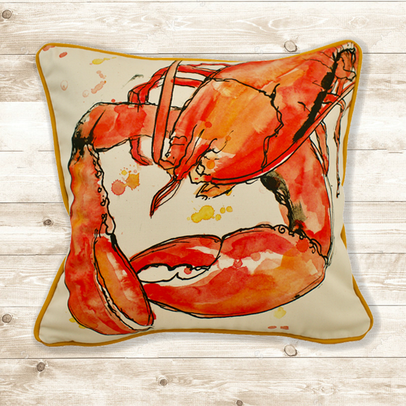 Lobster Cushion Cover