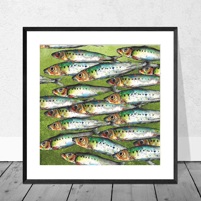 Sardine Art Print