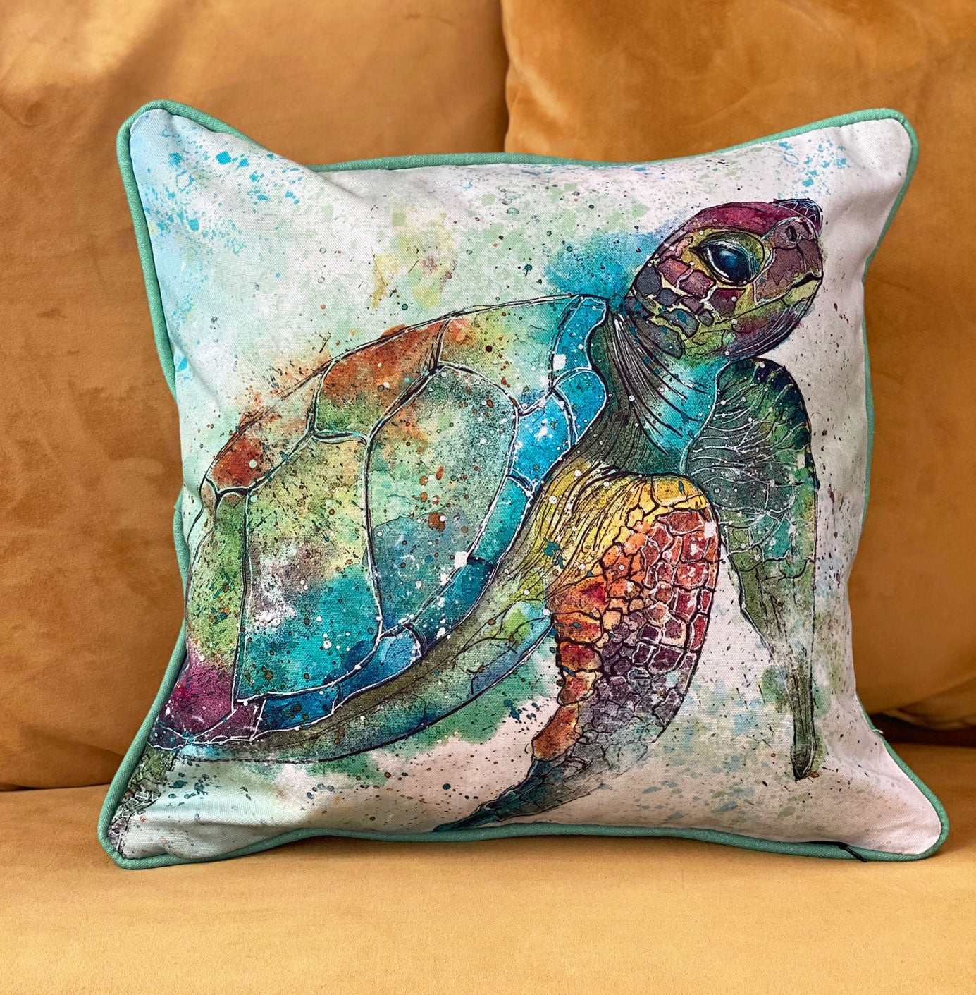 Turtle Cushion Cover